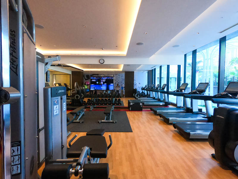 Fitness Gym at Sheraton Manila Hotel